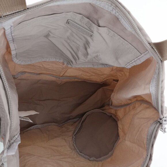 Lululemon Packable Large Tote 30L Raw Linen Beige OS - Picture 12 of 16